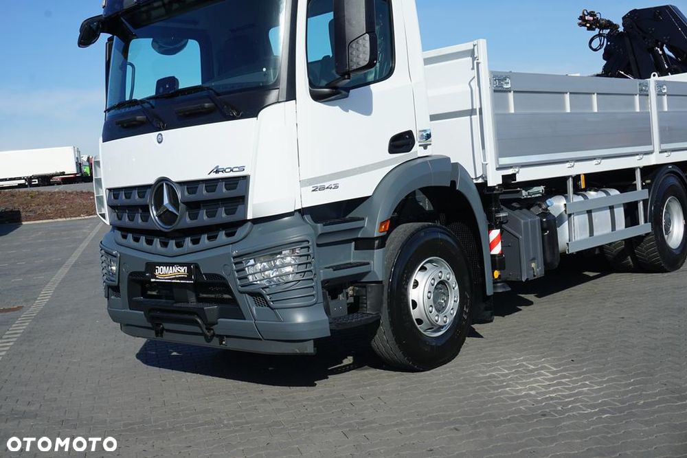 Mercedes-Benz AROCS / 2643 / 6 X 4 / SKRZYNIOWY + HDS / HIAB 228 E – 4 / WYS. 13 M - 20