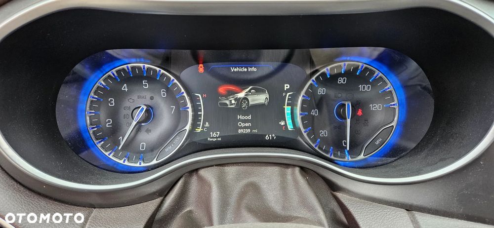 Chrysler Pacifica 2016- 3.6 V6 Licznik Zegary Prędkościomierz DUŻY WIŚWIETLACZ FIS P68227902AF 68227902AF - 2
