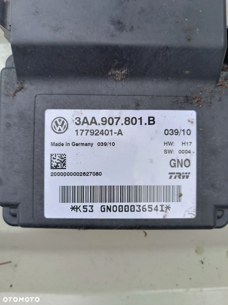 VW TIGUAN I 5N 06-10r MODUŁ HAMULCA RĘCZNEGO 3AA907801B - 2