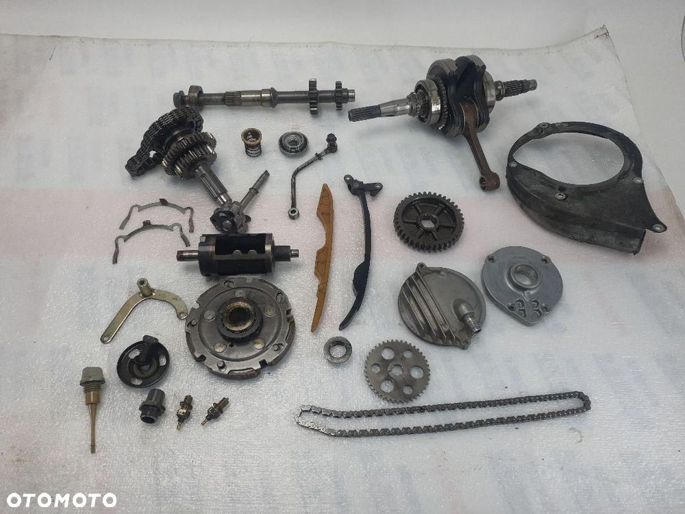 WAŁ KORBOWY KORBOWÓD KOŁO ZĘBATE ŁAŃCUCH ŚLIZG WAŁEK CZUJNIK YAMAHA GRIZZLY 400 5GH00 - 1