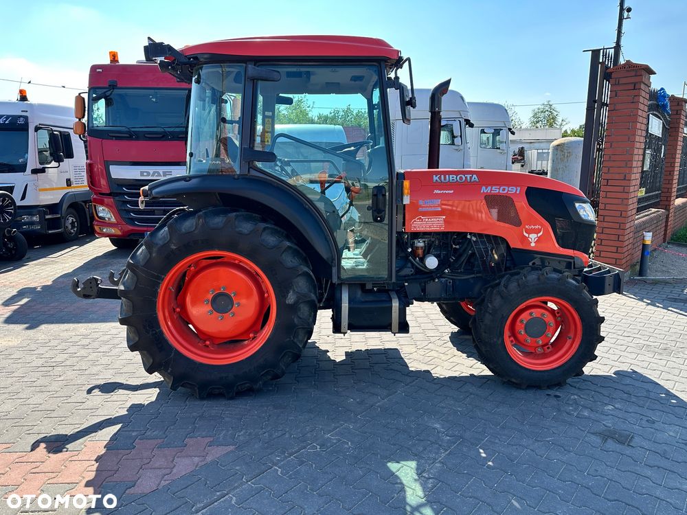 Kubota KUBOTA M5091 Narrow N/V 4x4 Pełzaki Rewers Sadownicza - 3