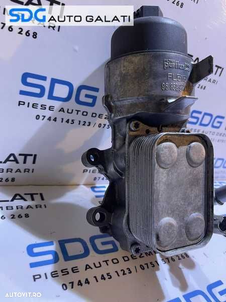 Suport Corp Carcasa Filtru Radiator Termoflot Ulei Volvo C30 2.0 D 2006 - 2012 Cod 9685997780 [D0479] - 4