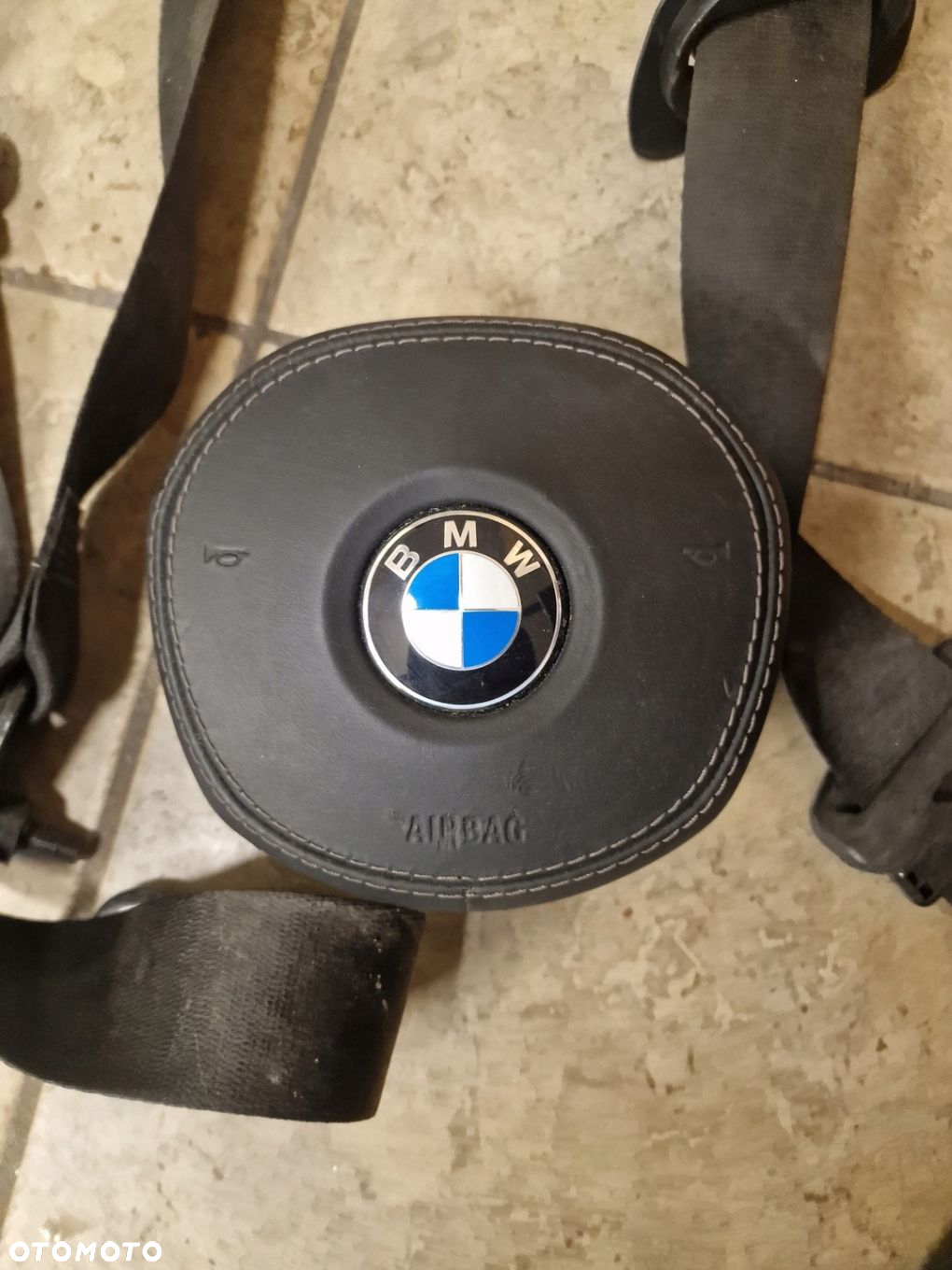 KONSOLA AIRBAG PASY BMW X5 G05 X6 G06 X7 G07 GŁADKA SKÓRA - 4