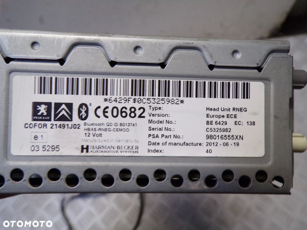 RADIO NAWIGACJA PEUGEOT 308 T7 LIFT - 5