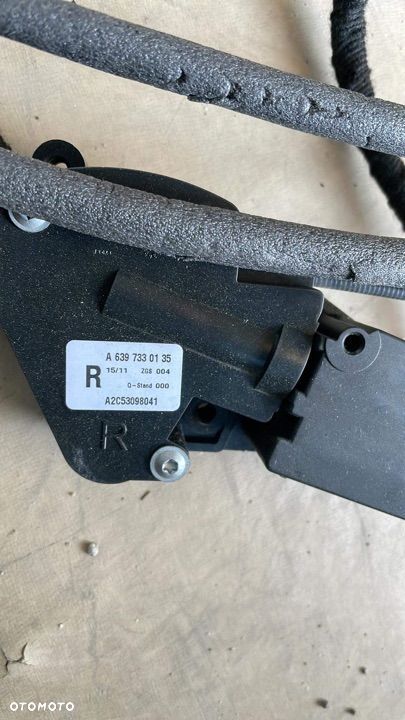 Mercedes Vito Viano 639 zamek Elektryczny linki drzwi  prawych - 2