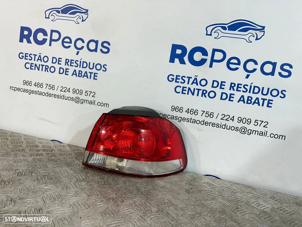 .Conjunto Farolins Tras Traseiro Esquerdo Direito Original Volkswagen VW Golf 6 Mk6 5k0945096E 5k0945095E 2008 - 2013 - 11