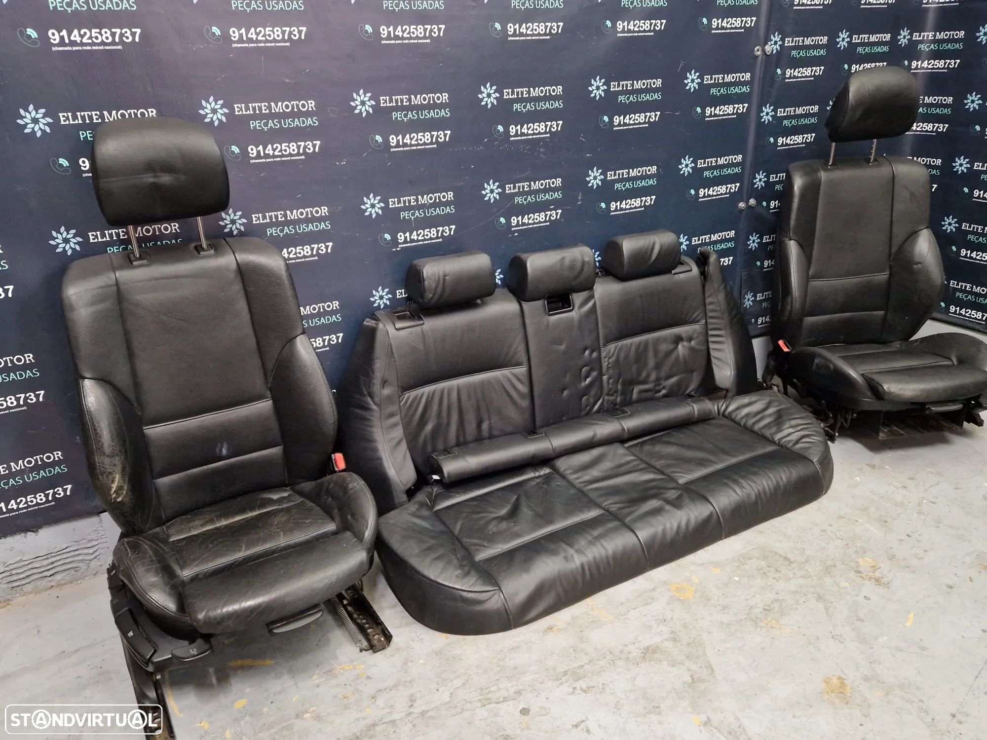 Jogo de bancos usados BMW SERIE 3 E46 PACK M TOURING PELE - 1