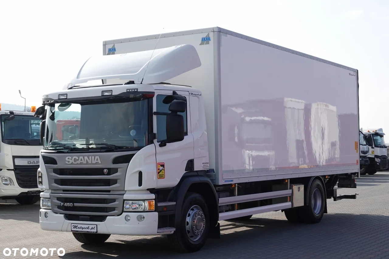 Scania P 450 / 4x2 / IZOTERMA  / NIISKI PRZEBIEG 96 tys. km  / WINDA ZAŁADOWCZA / OPONY 100% - 2