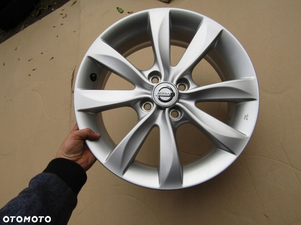 1x Felga Aluminiowa 16 Nissan Micra K13 K14 6j 4x100 ET45 - 5