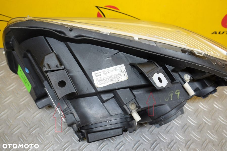 BMW X1 E84 LIFT 2013 2014 2015 REFLEKTOR LAMPA XENON Z LED PRAWA USA - 6