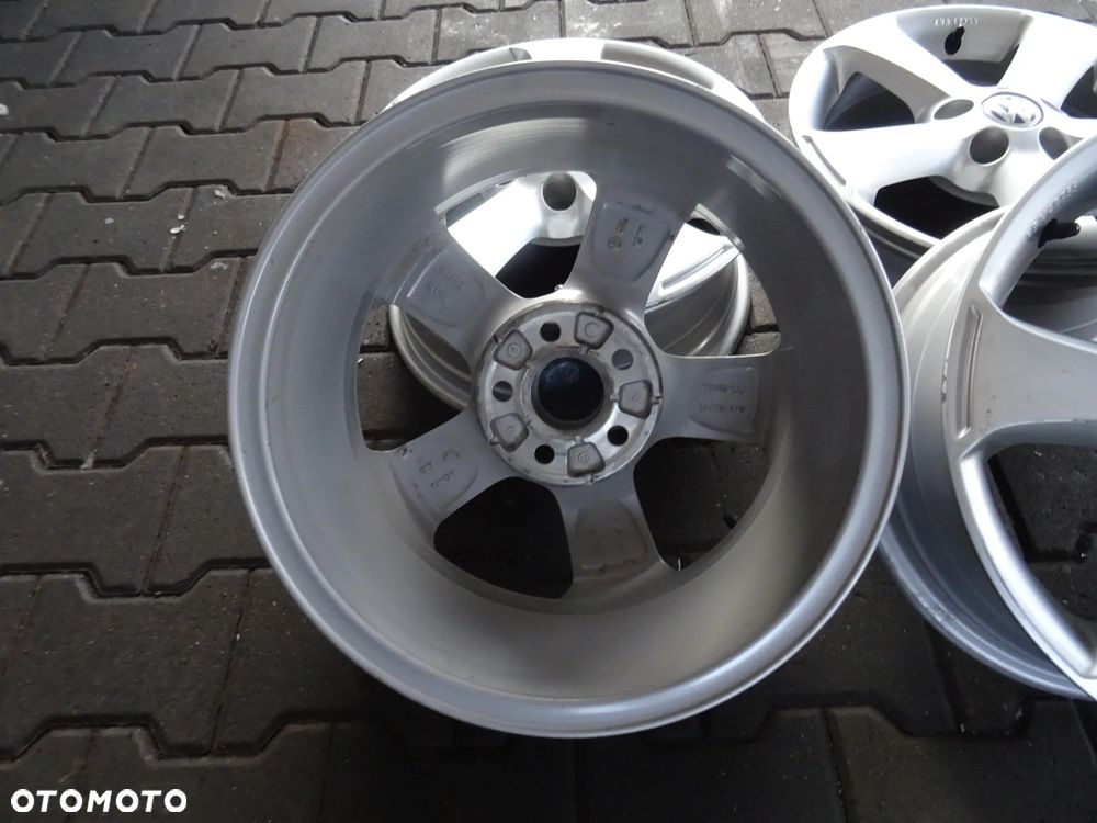 5x100x57 6Jx15 ET40 Volkswagen oryginalne felgi 15 - 8