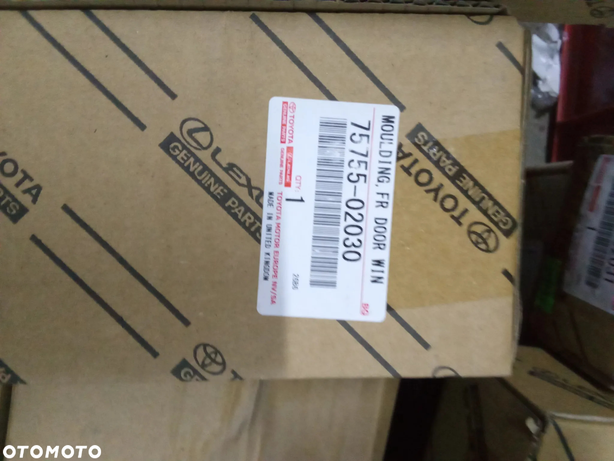 Toyota Auris II listwa drzwi 75755-02030 - 4