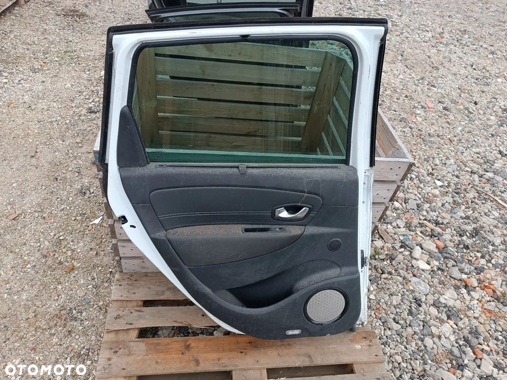 DRZWI LEWY TYŁ LEWE TYLNE RENAULT SCENIC III LIFT - 6