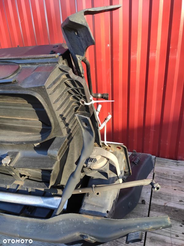 BMW X5 E70 3.0D M57 AUTOMAT PAS PRZEDNI WZMOCNIENIE CHŁODNICE WENTYLATOR - 8