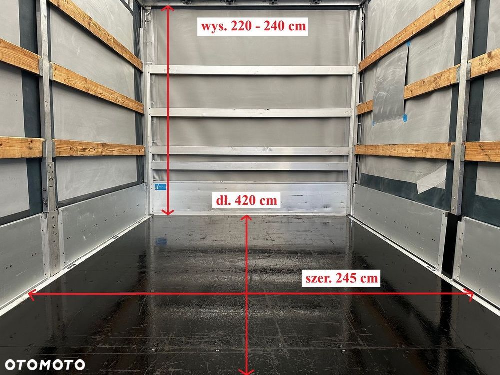 Renault MASTER PLANDEKA 10 PALET WEBASTO TEMPOMAT LEDY PNEUMATYKA KLIMATYZACJA  165KM - 13