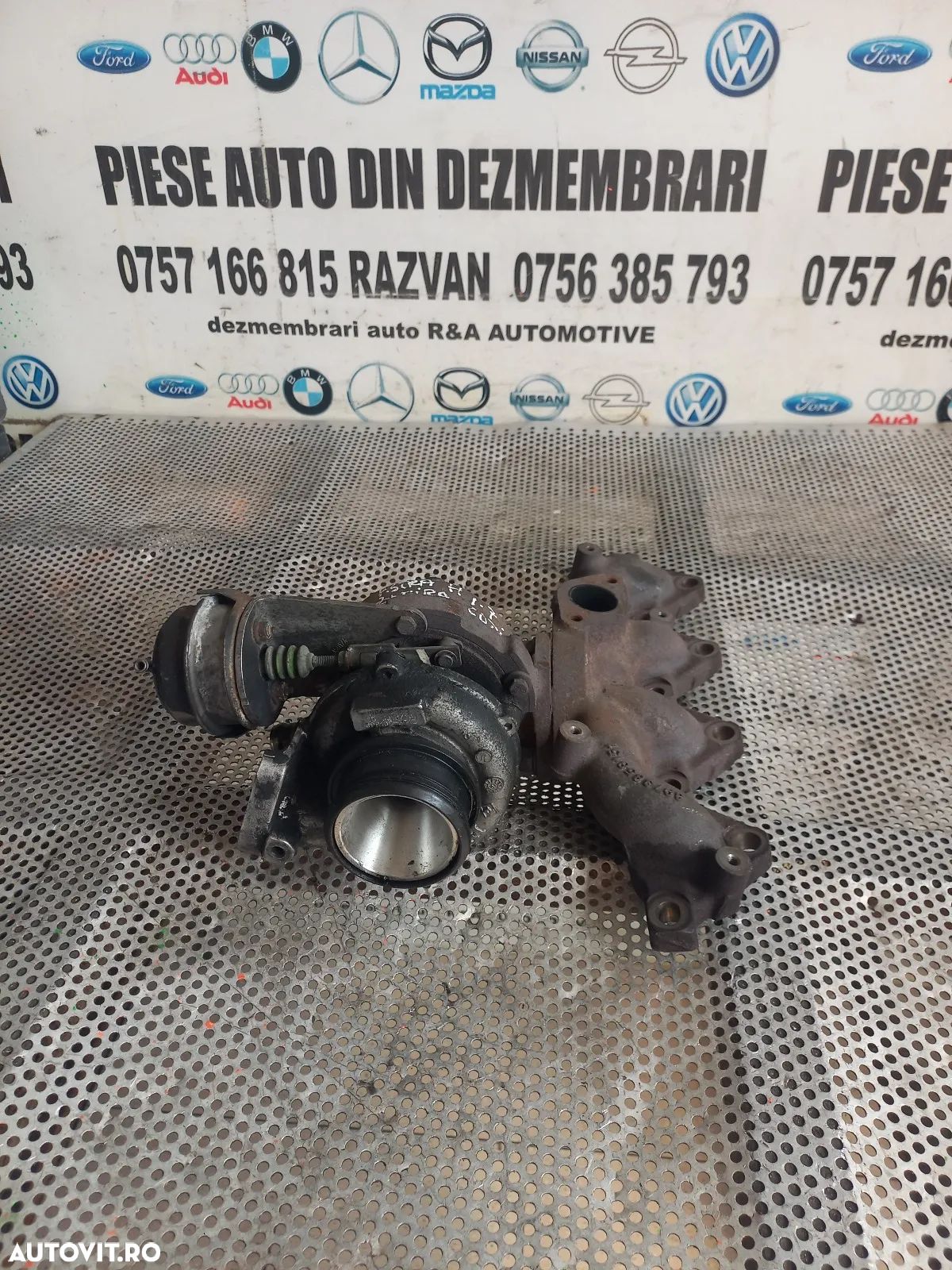 Turbo Turbina Opel Astra H Zafira B 1.7 Cdti Motor Z17DTR Cod -5712 - Dezmembrari Arad - 1