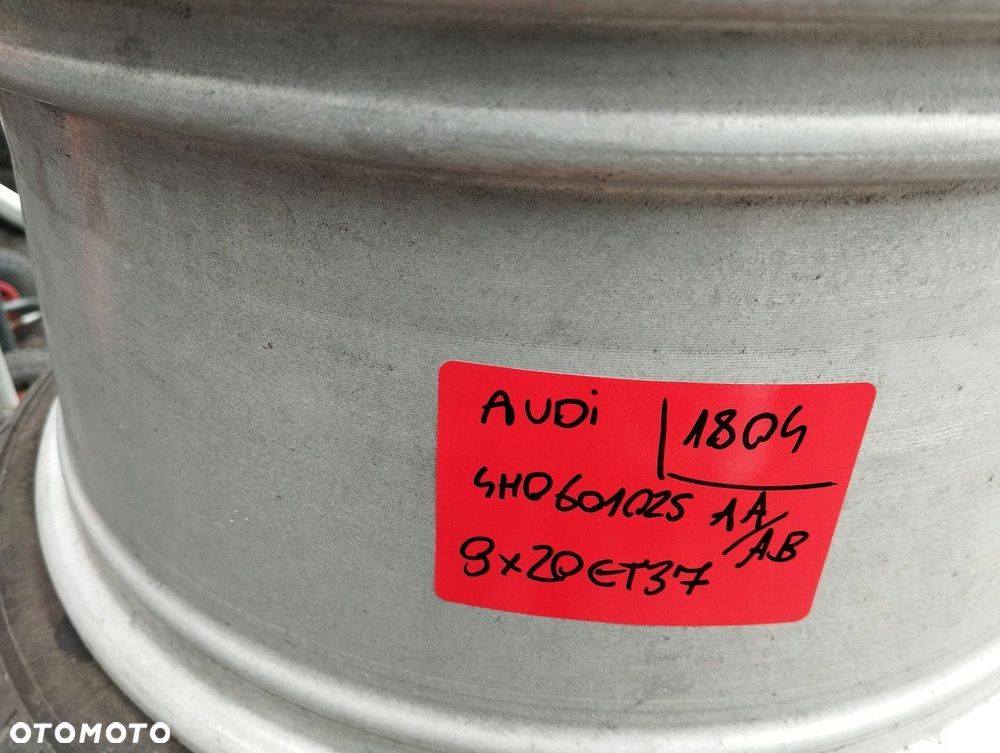 FELGA AUDI A8 S8 4H 4H0601025 AB / AA 9J X 20 ET 37 1SZT - 3