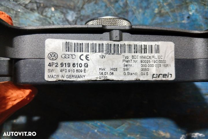 Consola MMI 4F2919610Q 4F2919610Q Audi A6 4F/C6 [2004 - 2008] Sedan 2 - 3