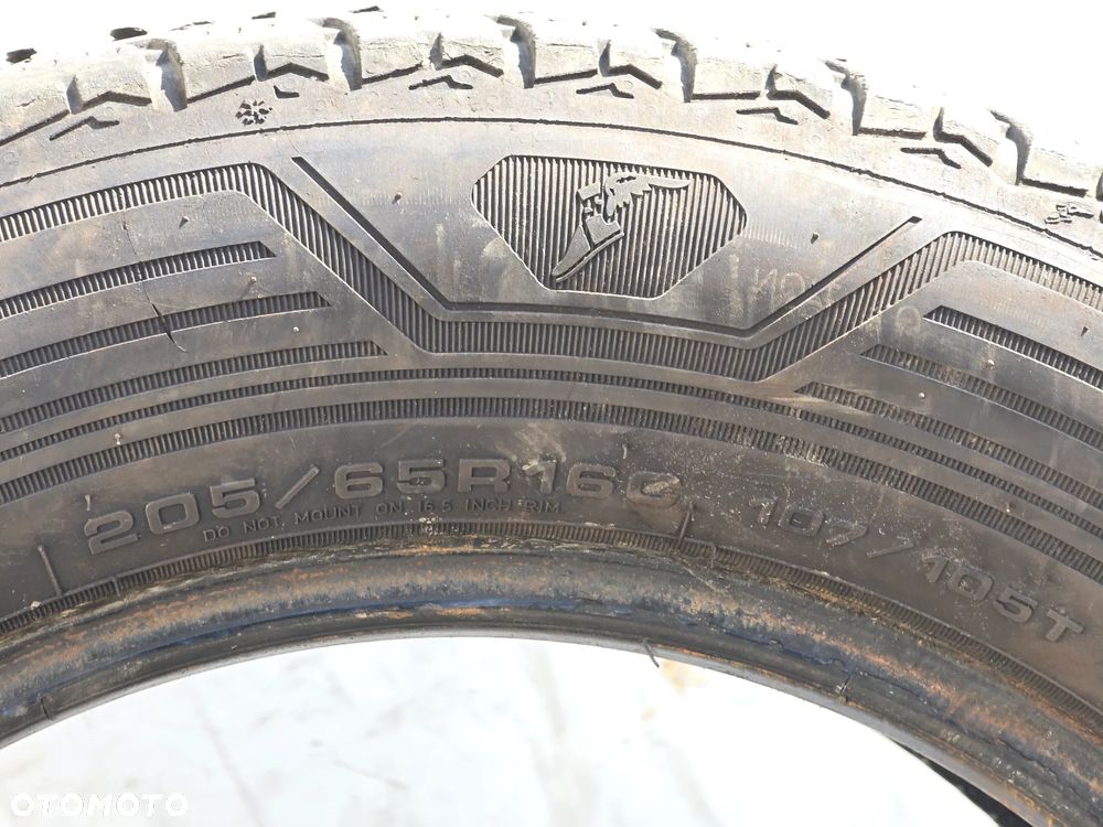 2 X OPONA OPONY Goodyear Vector 4 Seasons Cargo 205/65 R16C 7mm CALOROCZNE - 4