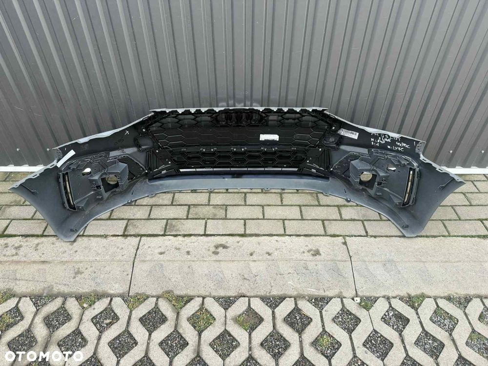 Audi A4 B9 FL Lift S-Line Zderzak Przód Przedni 4xPDC 2019-24 LY7C - 11