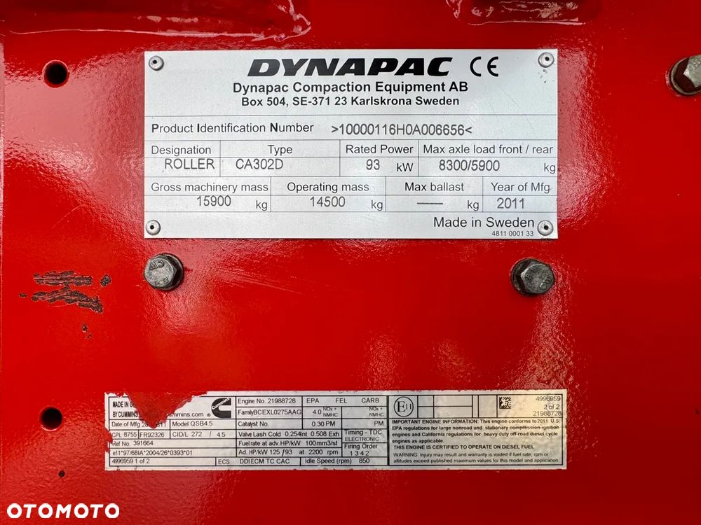 Dynapac CA302D - 4