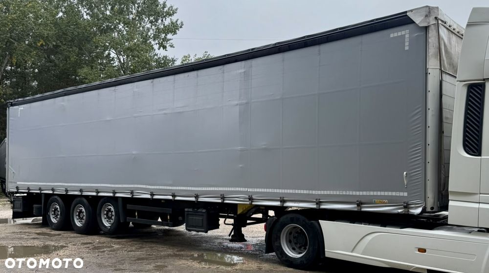 Schmitz Cargobull FIRANKA EDSCHA SAF OŚ PODNOSZONA NOWA PLANDEKA KOSZ NA KOŁA ZAPASOWE STAN JAK NOWA NACZEPA WAGA:7000kg 2005r IGŁA - 4