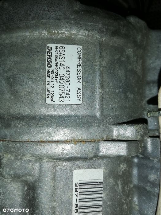 Kompresor sprężarka klimatyzacji Mercedes CLA 2.2 cdi - 6