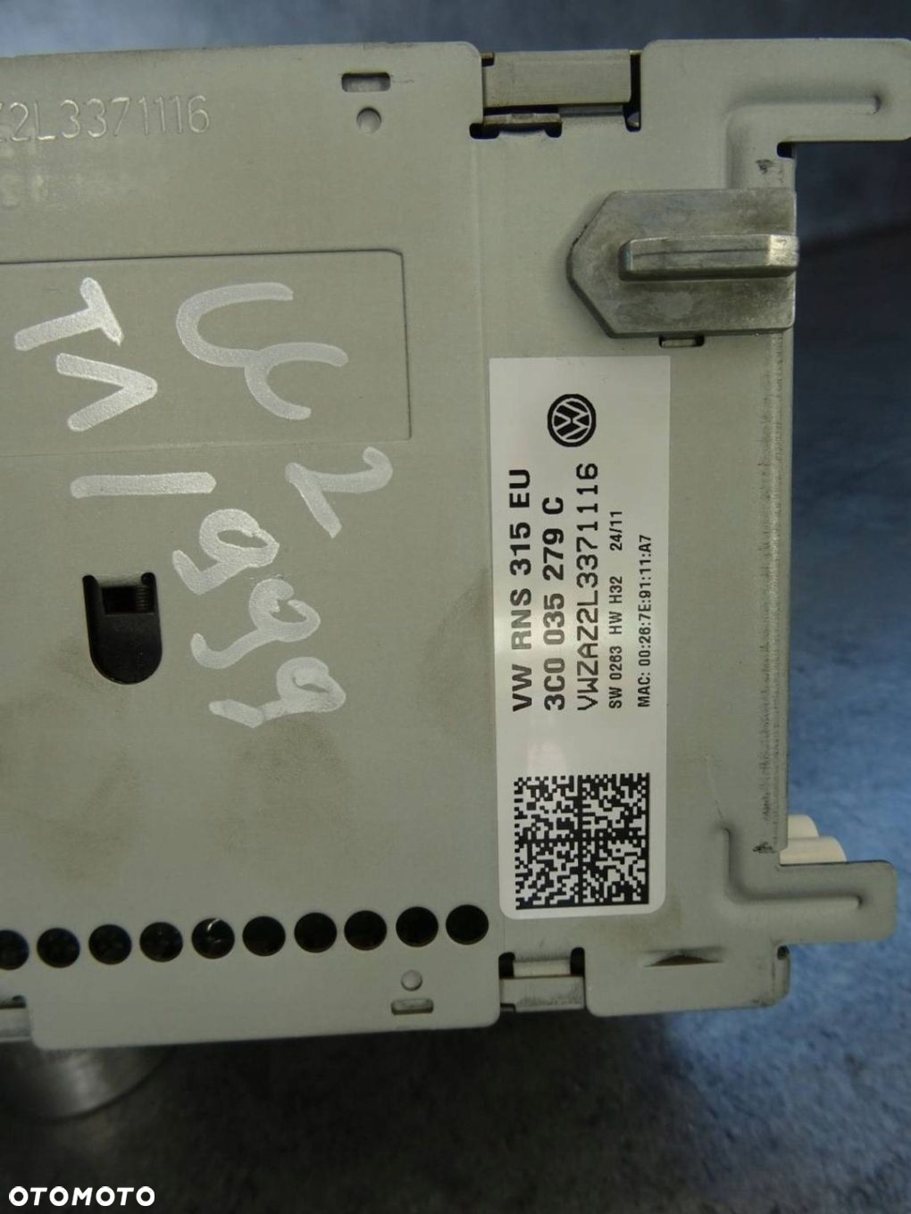 RADIO NAWIGACJA GPS VW RNS 315 VW PASSSAT CC 3C0035279C - 4