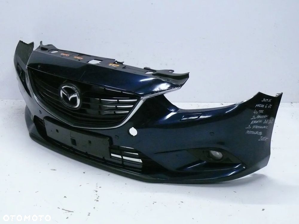ZDERZAK PRZEDNI MAZDA 6 GJ 2012 2016 GRILL PDC XENON - 2