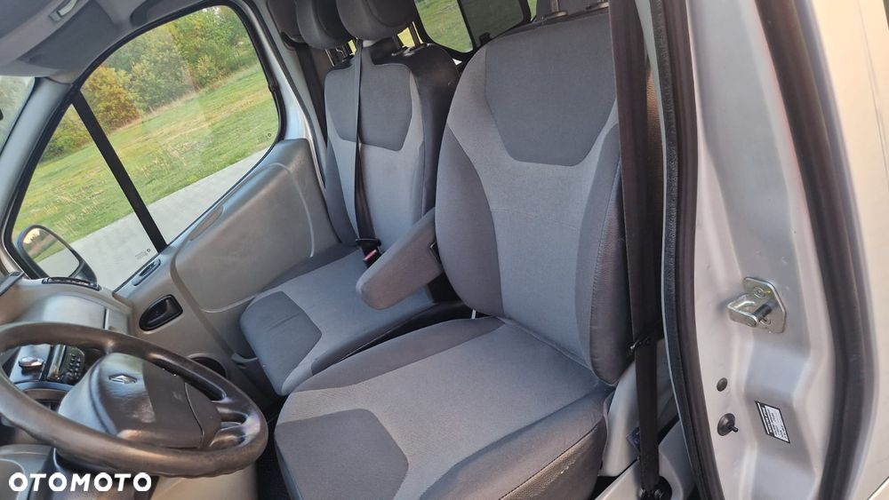 Renault TRAFIC L2H1 Długi Klima Elektryka Kamera Tempomat Dubel Kabina 6os Brygadówka - 10
