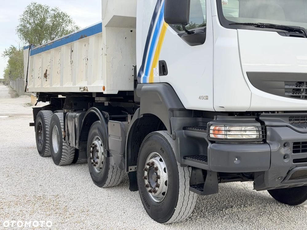 Renault KERAX=450DXi=8X4=WYWROTKA=BORDMATIC - 14