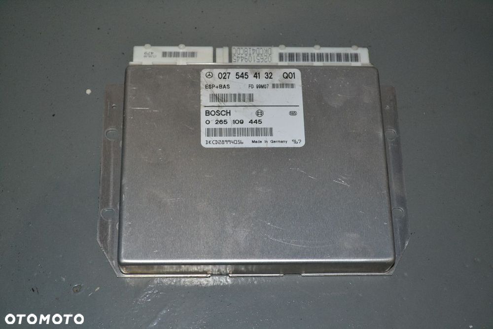 MERCEDES W168 STEROWNIK KOMPUTER ESP 0275454132 0265109445
