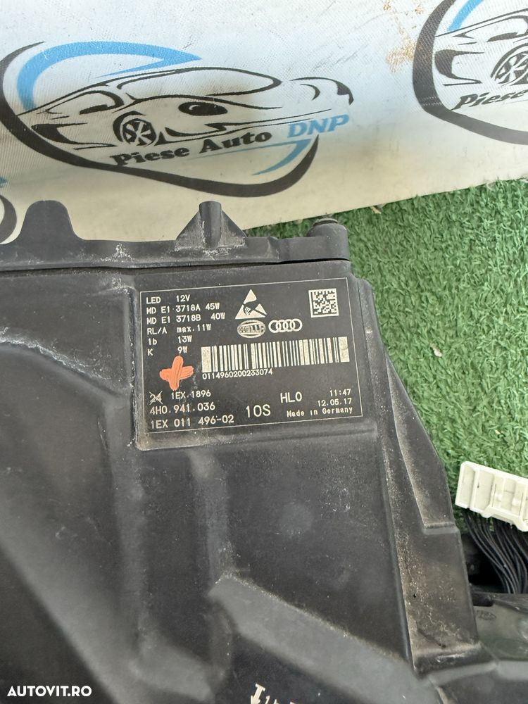 Far dreapta Audi A8 4H D4 facelift full led matrix 2013-2017 - 4