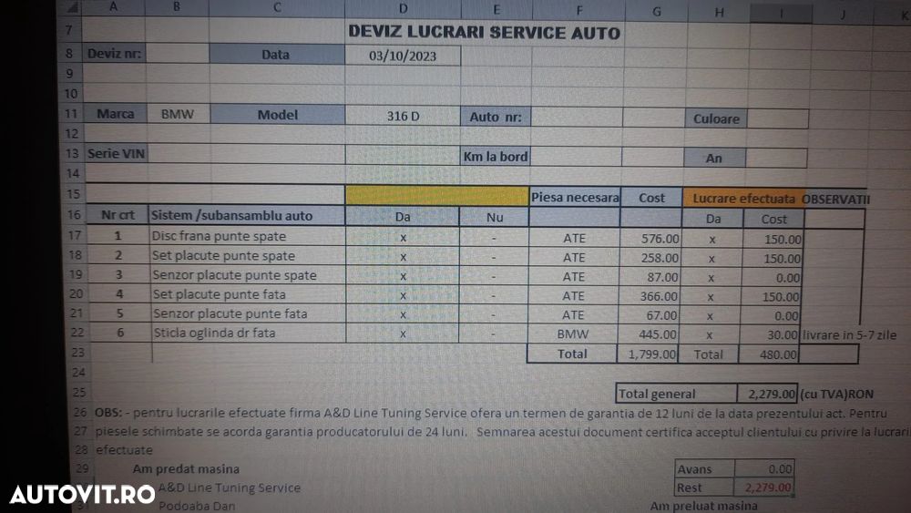 BMW Seria 3 316d Modern Line - 16