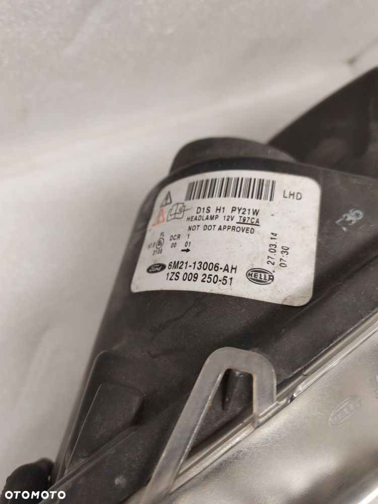 ford smax s-max mk1 lift xenon komplet lamp przód 6m2113006ah/6m2113005ah - 13