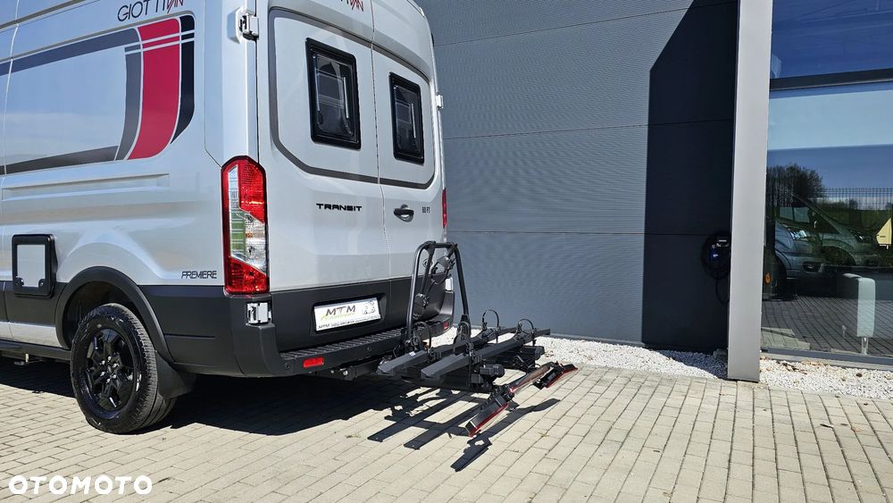 Giottiline LIMITOWANY GIOTTIVAN 60FT RAPIDO gr. SOLARY 300W / LIFEPO4 150AH / HAK / PLATFORMA NA ROWERY / WENTYLATOR DACHOWY FORD TRANSIT - 16