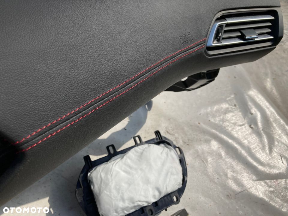 PEUGEOT 308 T9 GTI GT LINE DESKA KONSOLA KOKPIT PULPIT PÓŁKA PARAPET AIRBAG PODUSZKI PASY wymiana !! - 6