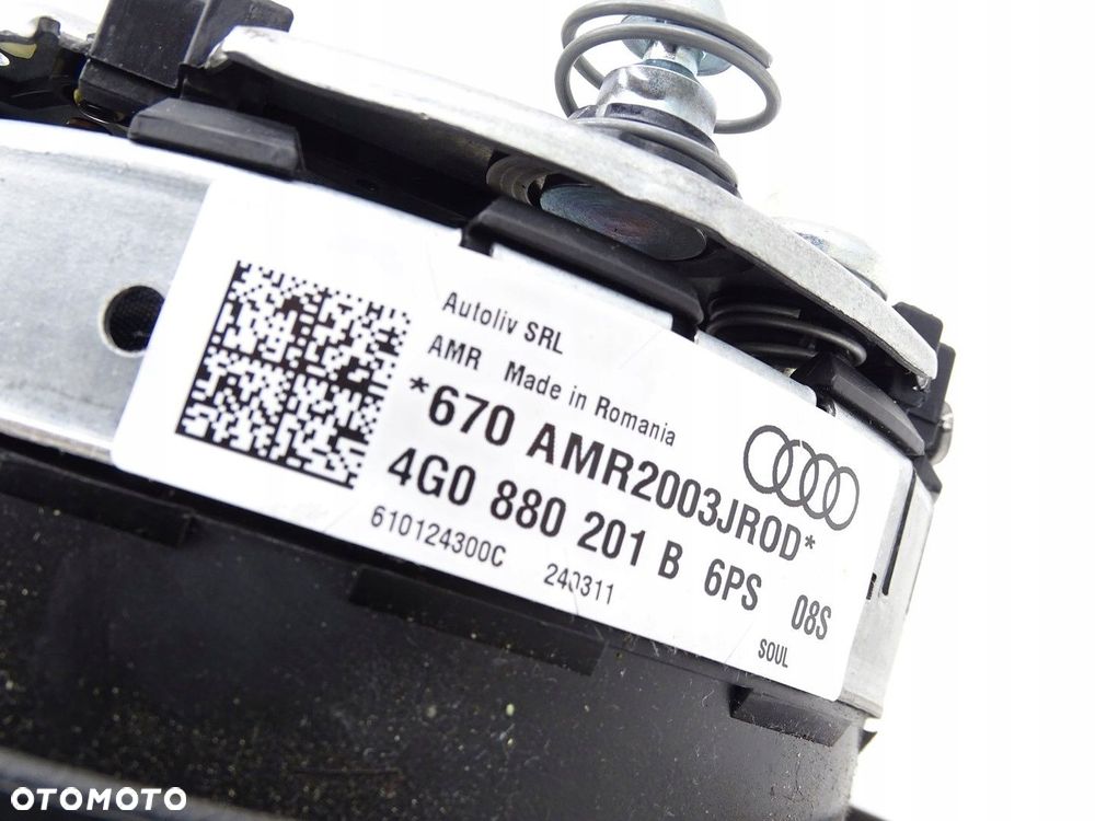 PODUSZKA POWIETRZNA AIRBAG KIEROWCY KIEROWNICY AUDI A7 4G 4G0880201B - 5