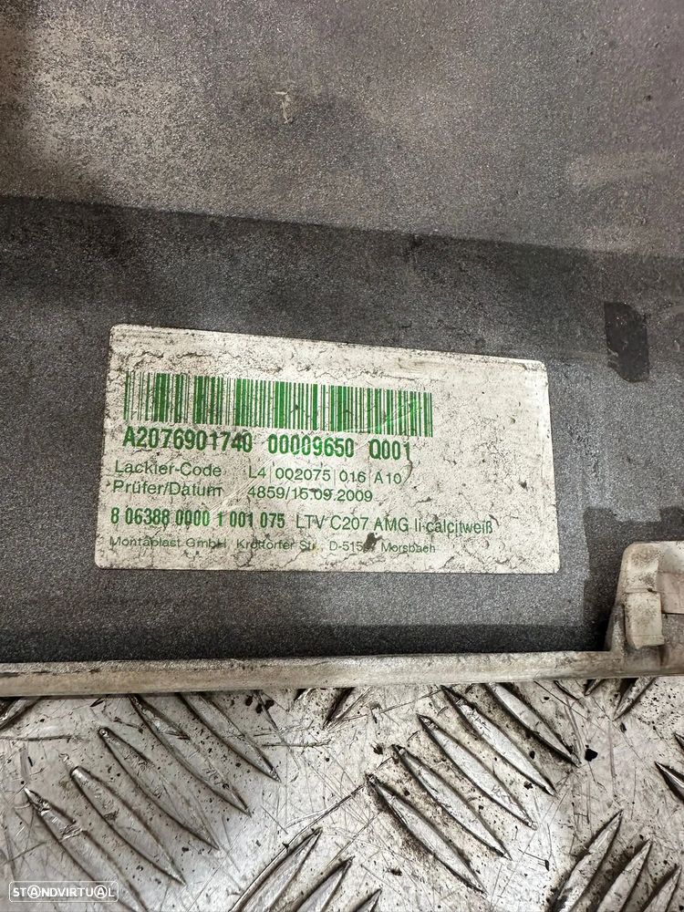.Embaladeiras Saias Laterais Esquerda Direita AMG Originais Mercedes Benz Classe E Coupe W207 2009 - 2017 - 7