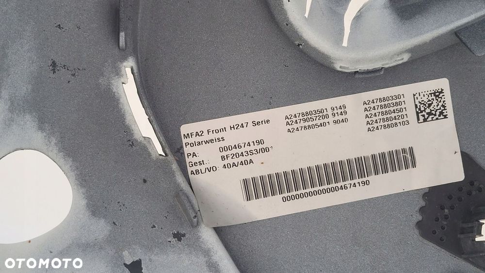 ZDERZAK PRZÓD PRZEDNI MERCEDES GLA H247 2019- - 12