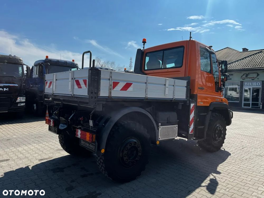 Mercedes-Benz UNIMOG 4 U400 405/12 4X4 CIĄGNIK/ WYWROTKA - 7