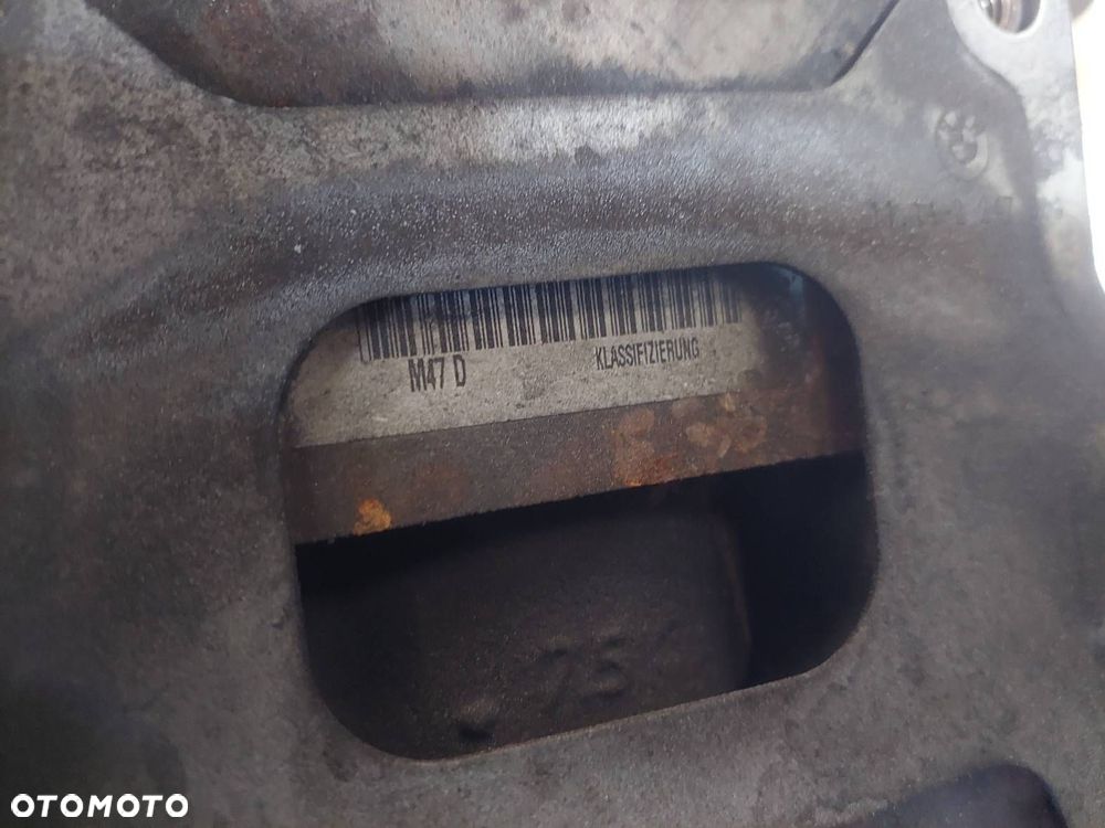 SILNIK + POMPA WTRYSKI TURBO BMW E46 320D 2.0 D M47D20 204D1 ID: 236397 - 4