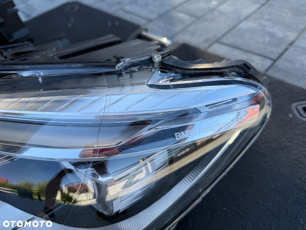 BMW oryginał seria 7 F01 F02 Adaptive Led lampa lampy reflektor przód komplet lewa prawa - 11