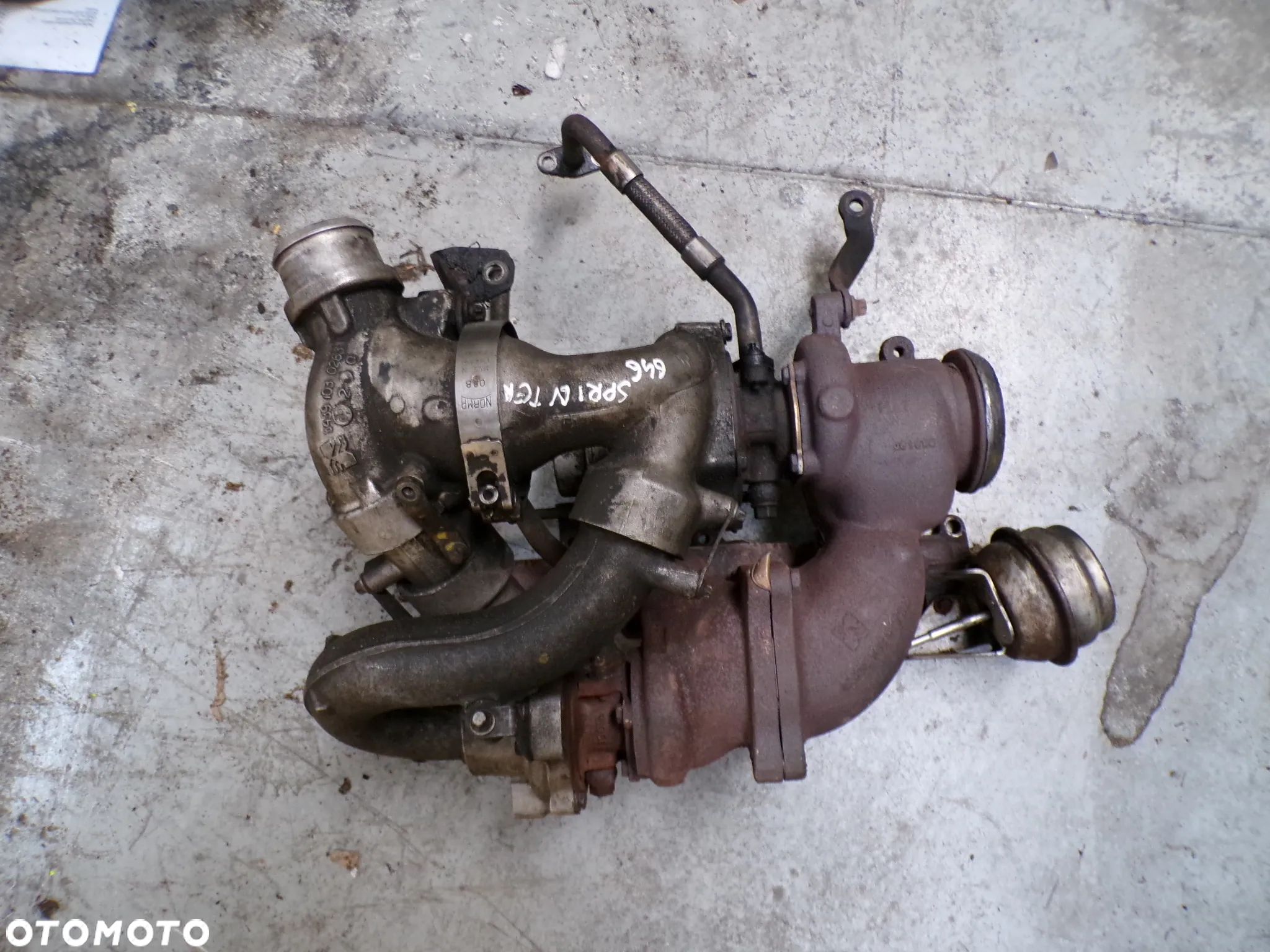 turbina Biturbo Sprinter 315 415 515 CDI 646 150km - 1
