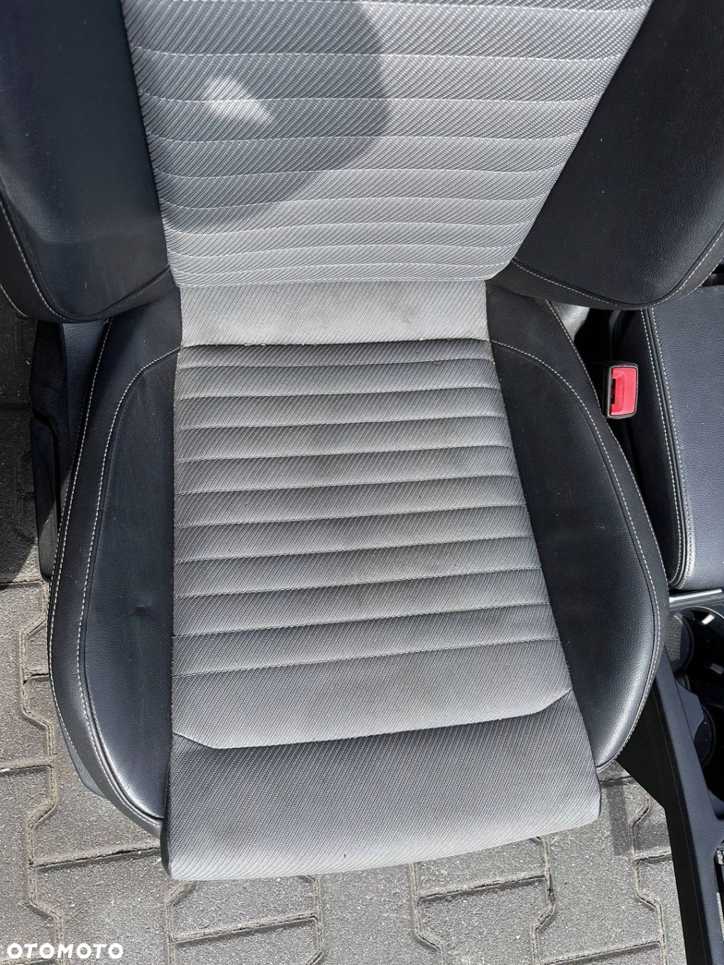 PASSAT B8 KOMBI R-LINE FOTELE TPICERKI ALCANTARA KOMPLET MASAŻ - 5