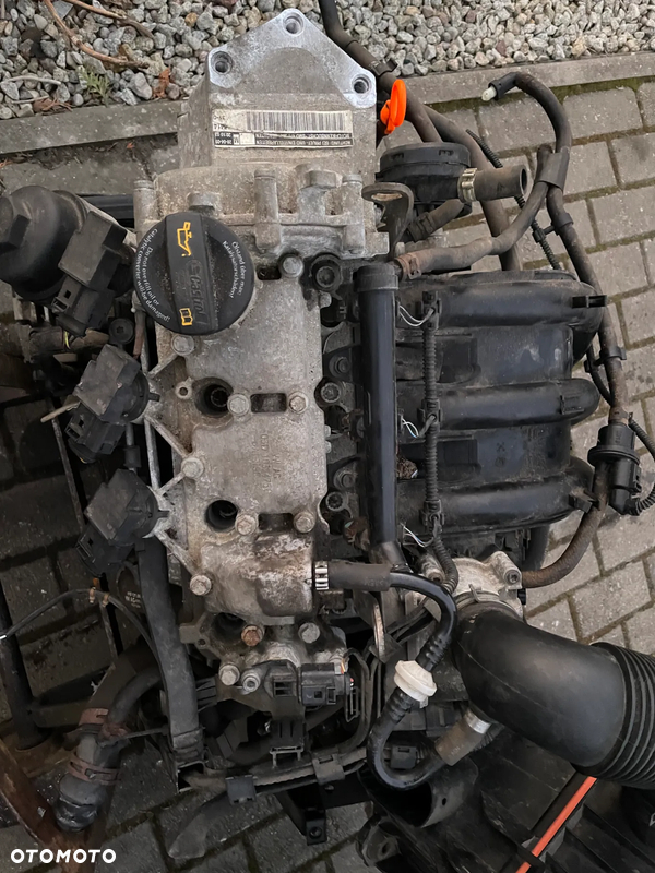 SILNIK KOMPLETNY VW FOX POLO IV 9N FABIA I 1.2 6V 54KM 40kW BMD Z NIEMCA