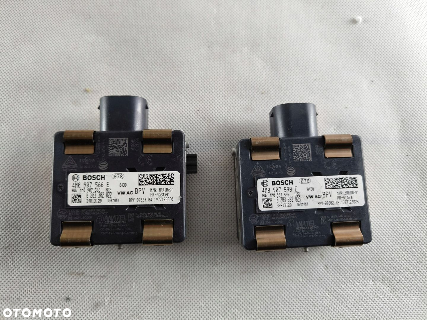 AUDI Q7 A4 A5 RADAR DYSTANSU DISTRONIC 4M0907566E 4M0907590E - 2