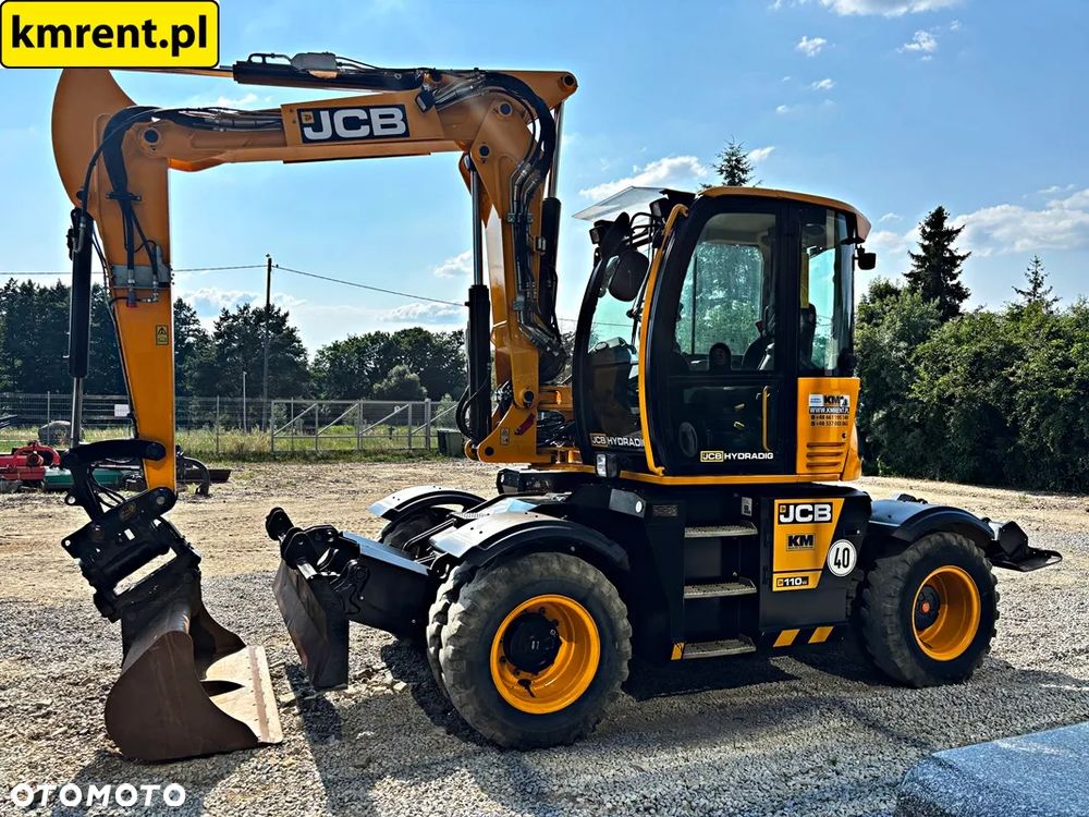 JCB HD110WTT4 KOPARKA KOŁOWA HYDRADIG POWERTILLT 2017R. | LIEBHERR 311 312 JCB JS 130 KOMATSU 98 110 - 19