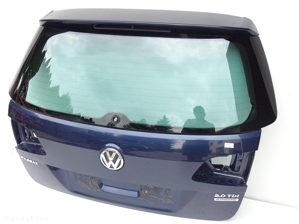 KLAPA TYŁ TYLNA BAGAŻNIKA + SZYBA LH5X VW PASSAT B7 3AA KOMBI 10-15r - 2