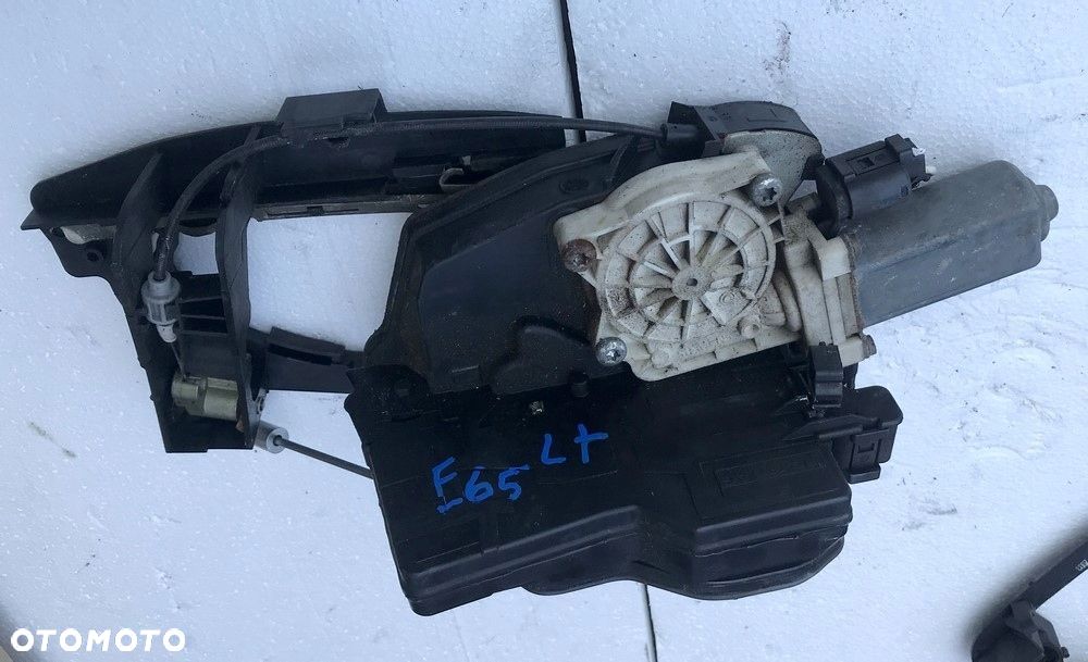 ZAMEK DRZWI SOFTCLOSE LEWY TYLNY TYŁ BMW E65 E66 - 1